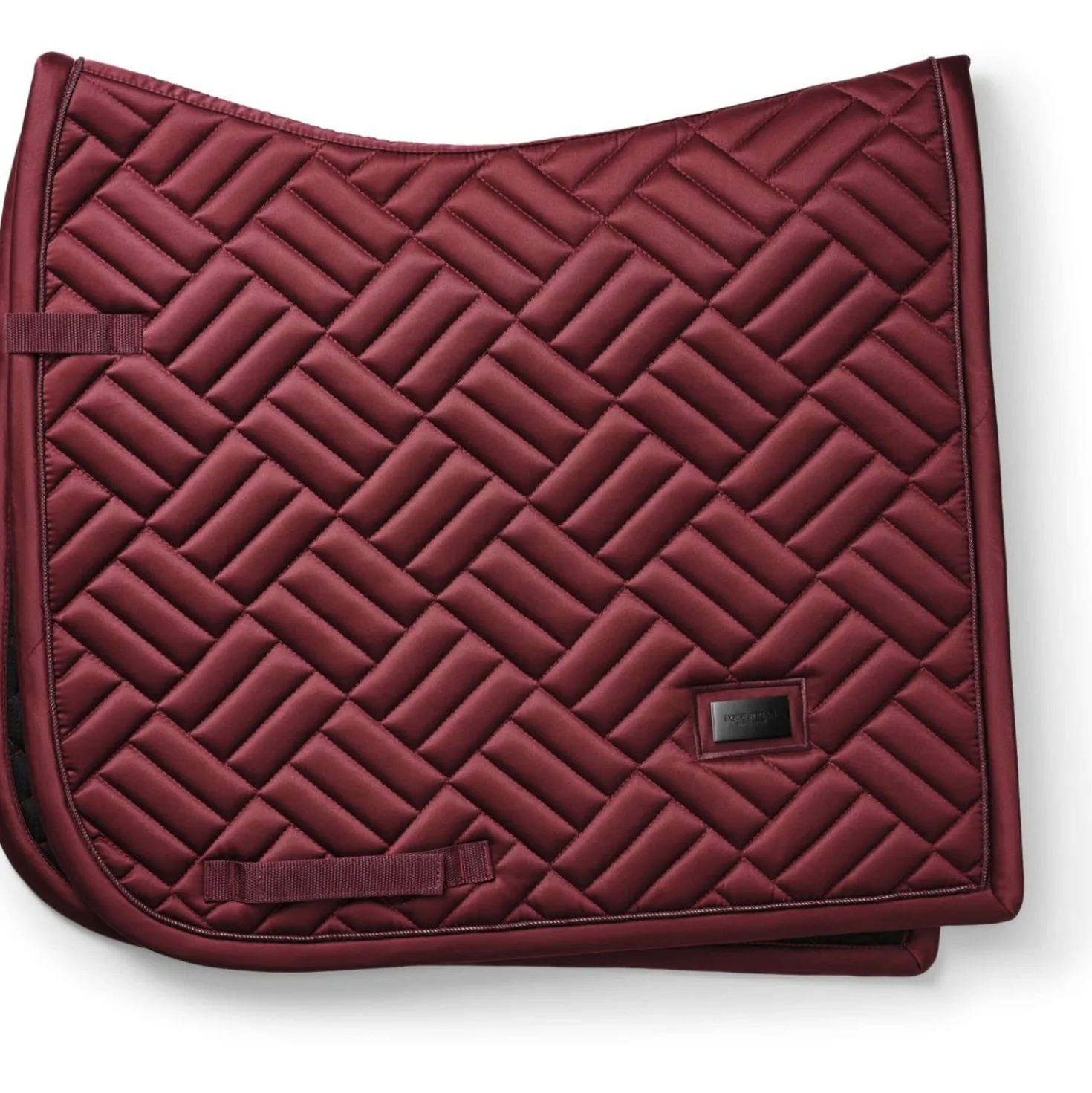 Equestrian Stockholm Zadeldekje Modern Dressuur Bordeaux