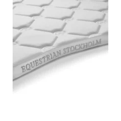 Equestrian Stockholm Zadeldekje Dressuur White Silver