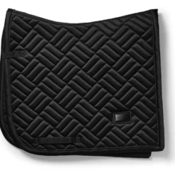 Equestrian Stockholm Zadeldekje Modern Dressuur Zwart