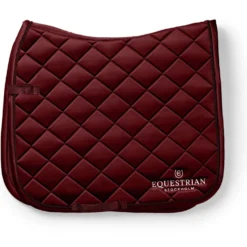 Equestrian Stockholm Zadeldekje Line Dressuur Bordeaux
