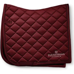 Equestrian Stockholm Zadeldekje Line Dressuur Bordeaux