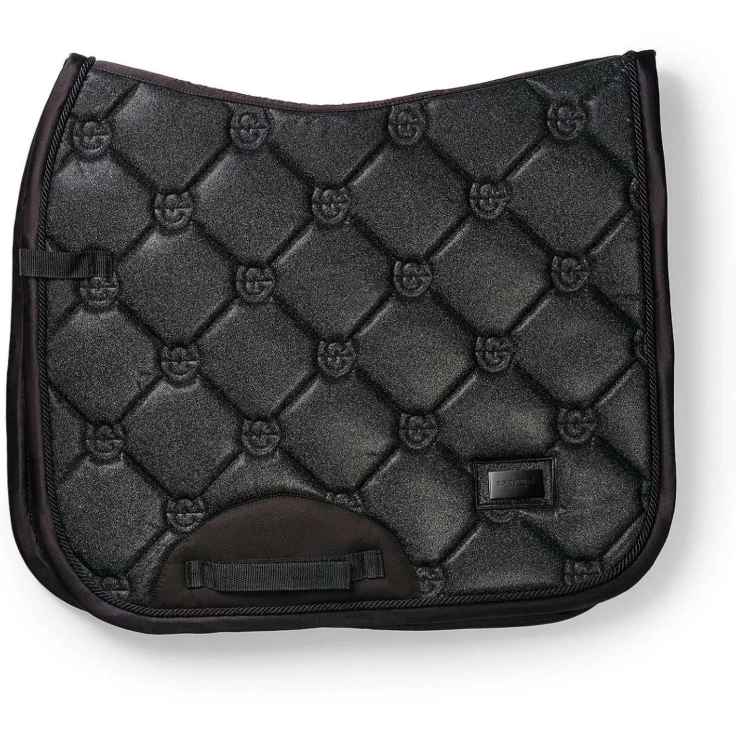 Equestrian Stockholm Zadeldekje Dressuur All Black Glimmer