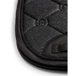 Equestrian Stockholm Zadeldekje Dressuur All Black Glimmer