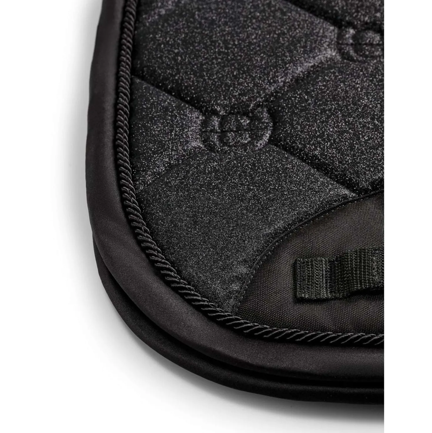 Equestrian Stockholm Zadeldekje Dressuur All Black Glimmer