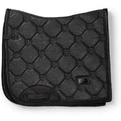Equestrian Stockholm Zadeldekje Dressuur All Black Glimmer