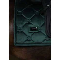 Equestrian Stockholm Zadeldekje Velvet Dressuur Sycamore Green