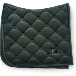 Equestrian Stockholm Zadeldekje Velvet Dressuur Sycamore Green