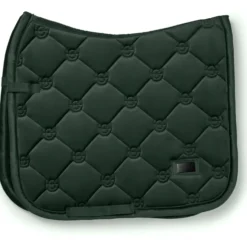 Equestrian Stockholm Zadeldekje Velvet Dressuur Sycamore Green