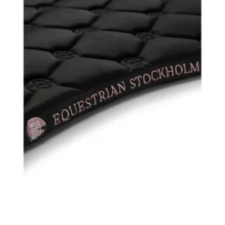 Equestrian Stockholm Zadeldekje Dressuur Zwart/Blush