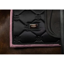 Equestrian Stockholm Zadeldekje Dressuur Zwart/Blush