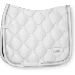 Equestrian Stockholm Zadeldekje Crystal Shine Dressuur Wit