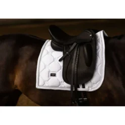 Equestrian Stockholm Zadeldekje Crystal Shine Dressuur Wit