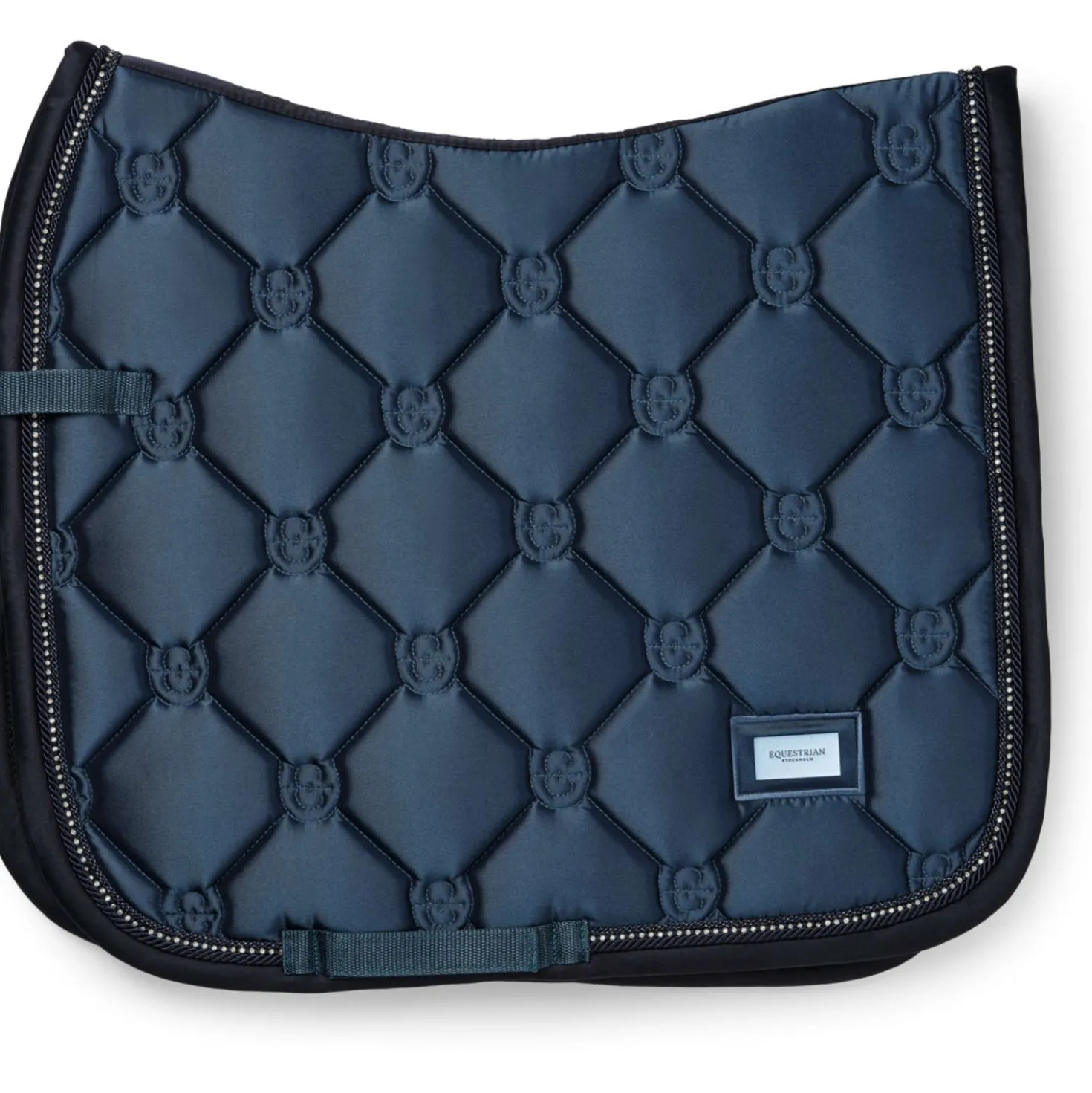 Equestrian Stockholm Zadeldekje Crystal Shine Dressuur Blue Meadow