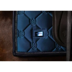 Equestrian Stockholm Zadeldekje Crystal Shine Dressuur Blue Meadow