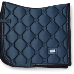 Equestrian Stockholm Zadeldekje Crystal Shine Dressuur Blue Meadow
