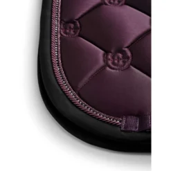 Equestrian Stockholm Zadeldekje Crystal Shine Dressuur Mauve Wine