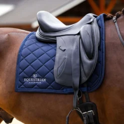 Equestrian Stockholm Zadeldekje Line Dressuur Navy