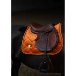Equestrian Stockholm Zadeldekje Velvet Springen Chestnut