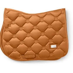 Equestrian Stockholm Zadeldekje Satin Springen Chestnut