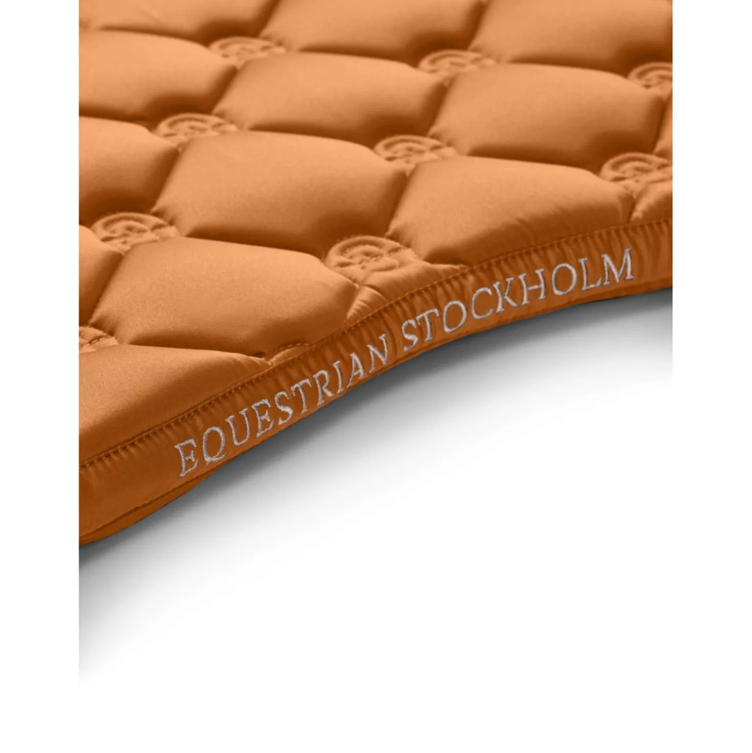 Equestrian Stockholm Zadeldekje Satin Springen Chestnut