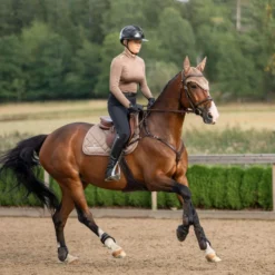 Equestrian Stockholm Zadeldekje Line Springen Champagne