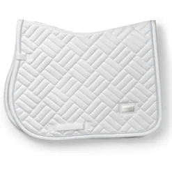 Equestrian Stockholm Zadeldekje Modern Springen White Silver
