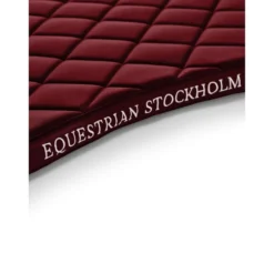Equestrian Stockholm Zadeldekje Line Springen Bordeaux