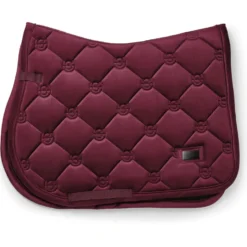 Equestrian Stockholm Zadeldekje Velvet Springen Merlot