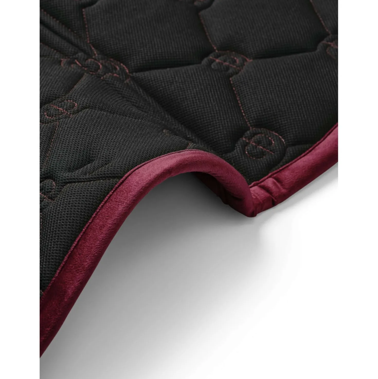 Equestrian Stockholm Zadeldekje Velvet Springen Merlot