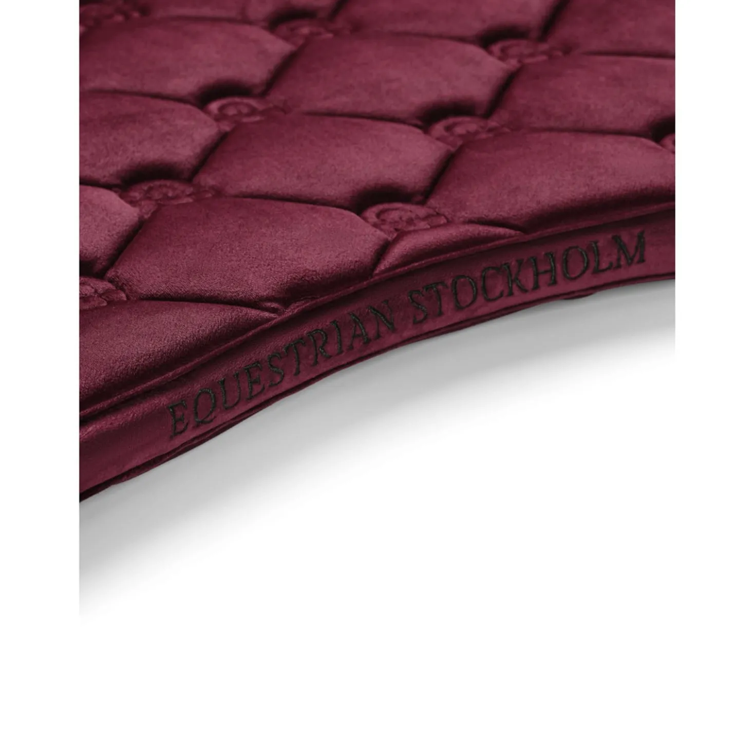 Equestrian Stockholm Zadeldekje Velvet Springen Merlot