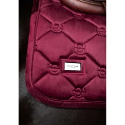 Equestrian Stockholm Zadeldekje Velvet Springen Merlot