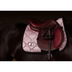 Equestrian Stockholm Zadeldekje Springen Pink Glimmer
