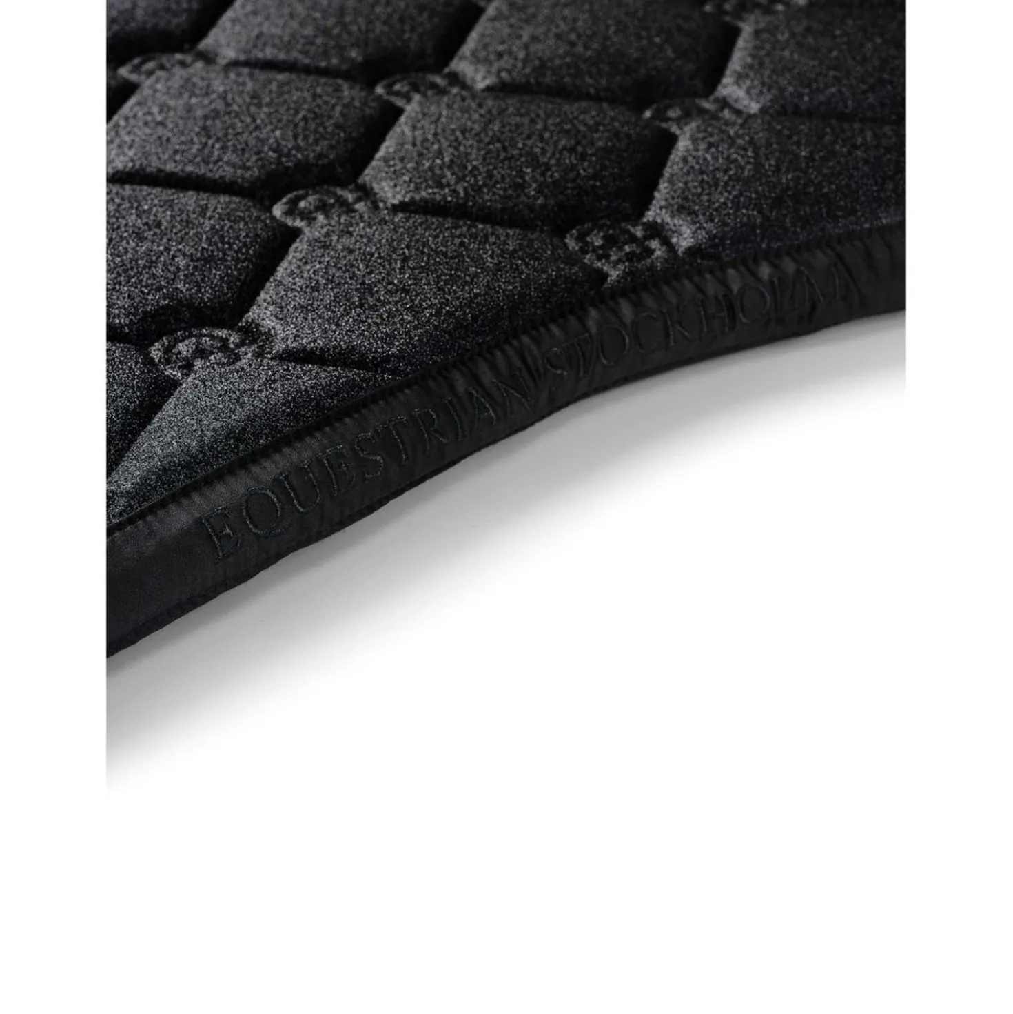 Equestrian Stockholm Zadeldekje Springen All Black Glimmer