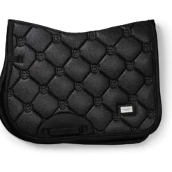 Equestrian Stockholm Zadeldekje Springen All Black Glimmer