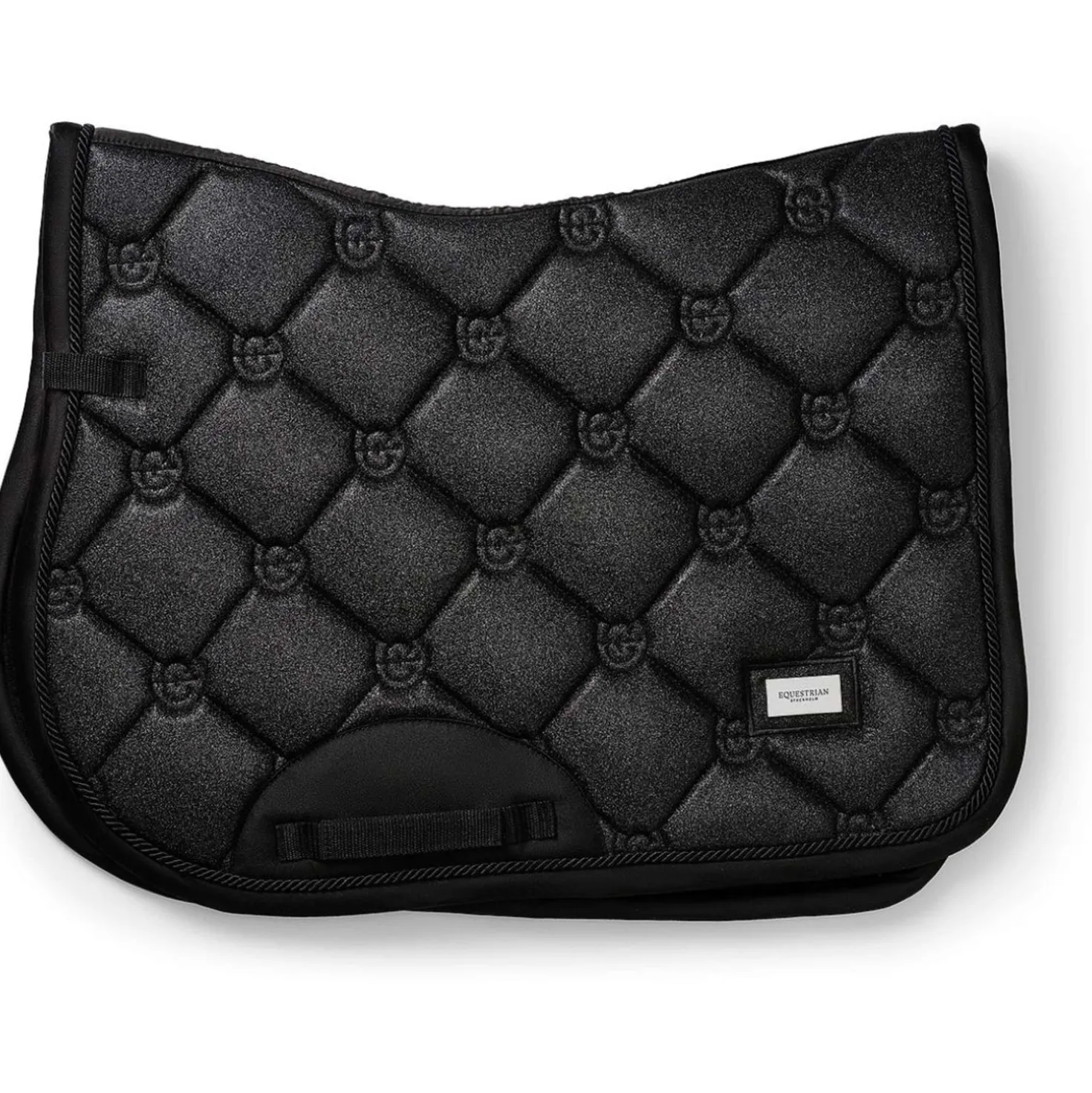 Equestrian Stockholm Zadeldekje Springen All Black Glimmer