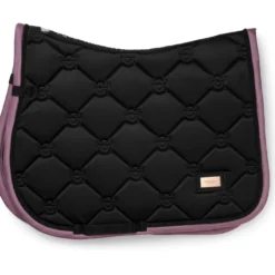Equestrian Stockholm Zadeldekje Springen Zwart/Blush