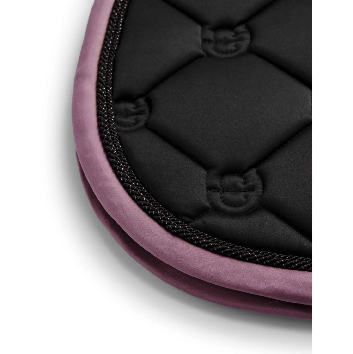 Equestrian Stockholm Zadeldekje Springen Zwart/Blush