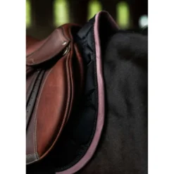 Equestrian Stockholm Zadeldekje Springen Zwart/Blush