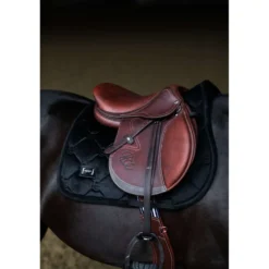 Equestrian Stockholm Zadeldekje Velvet Springen Zwart