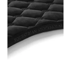 Equestrian Stockholm Zadeldekje Velvet Springen Zwart