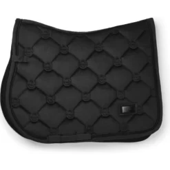 Equestrian Stockholm Zadeldekje Velvet Springen Zwart