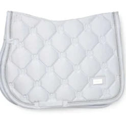 Equestrian Stockholm Zadeldekje Crystal Shine Springen Wit