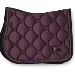 Equestrian Stockholm Zadeldekje Crystal Shine Springen Mauve Wine
