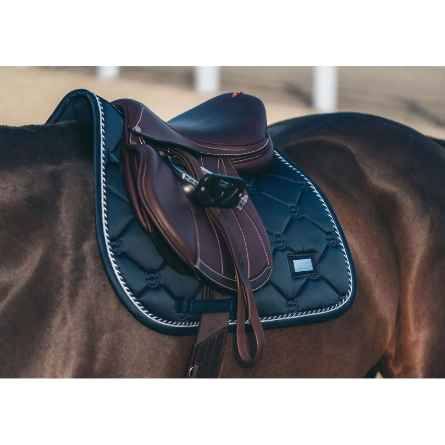 Equestrian Stockholm Zadeldekje Springen Midnight Blue