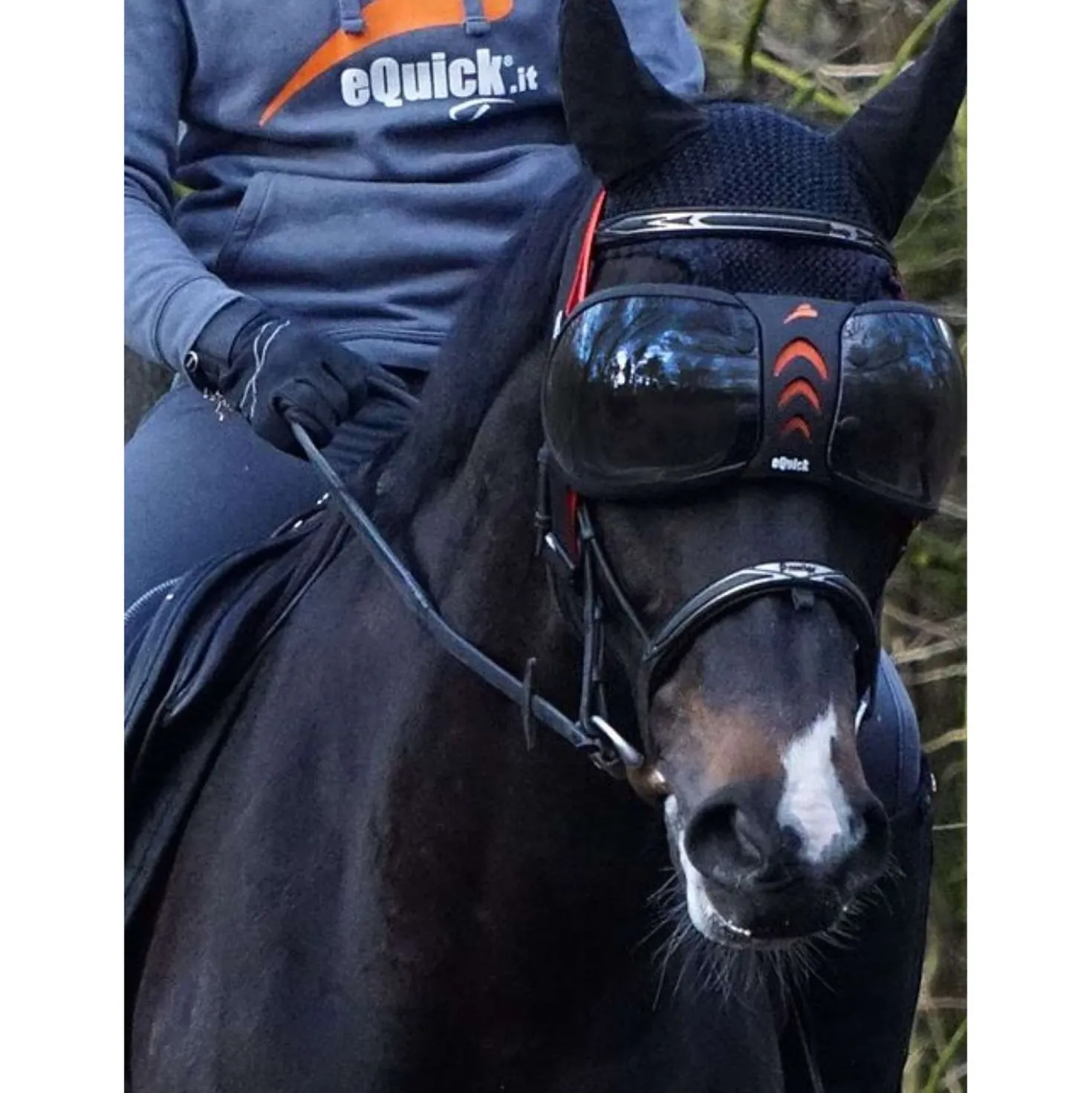 eQuick Bril eVysor Donker