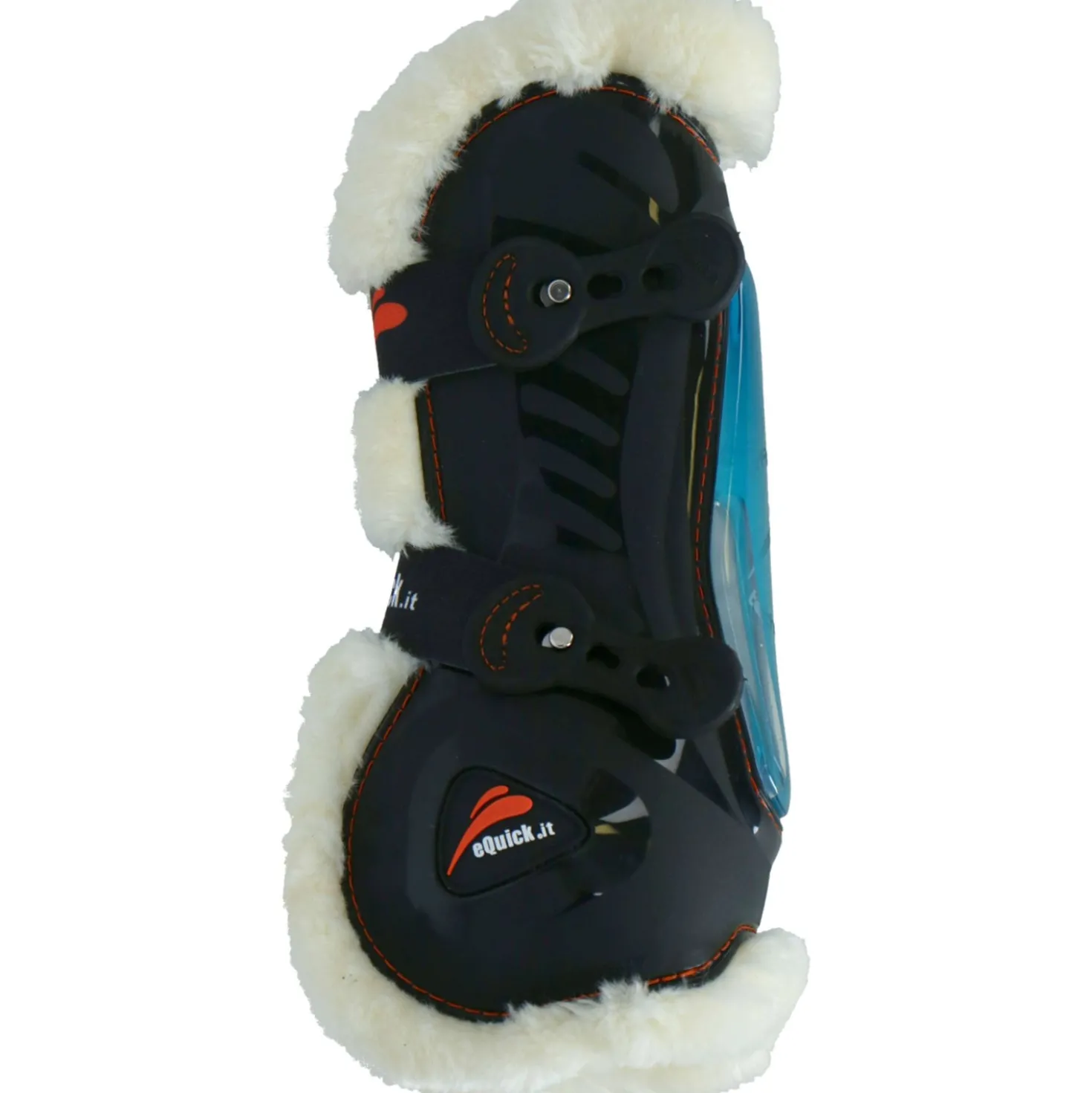 eQuick Peesbeschermers eShock Front Fluffy Zwart