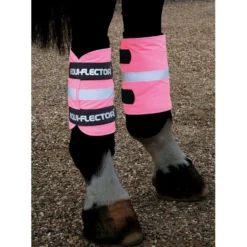 Equi-Flector by Shires Arm/been band Reflecterend Roze