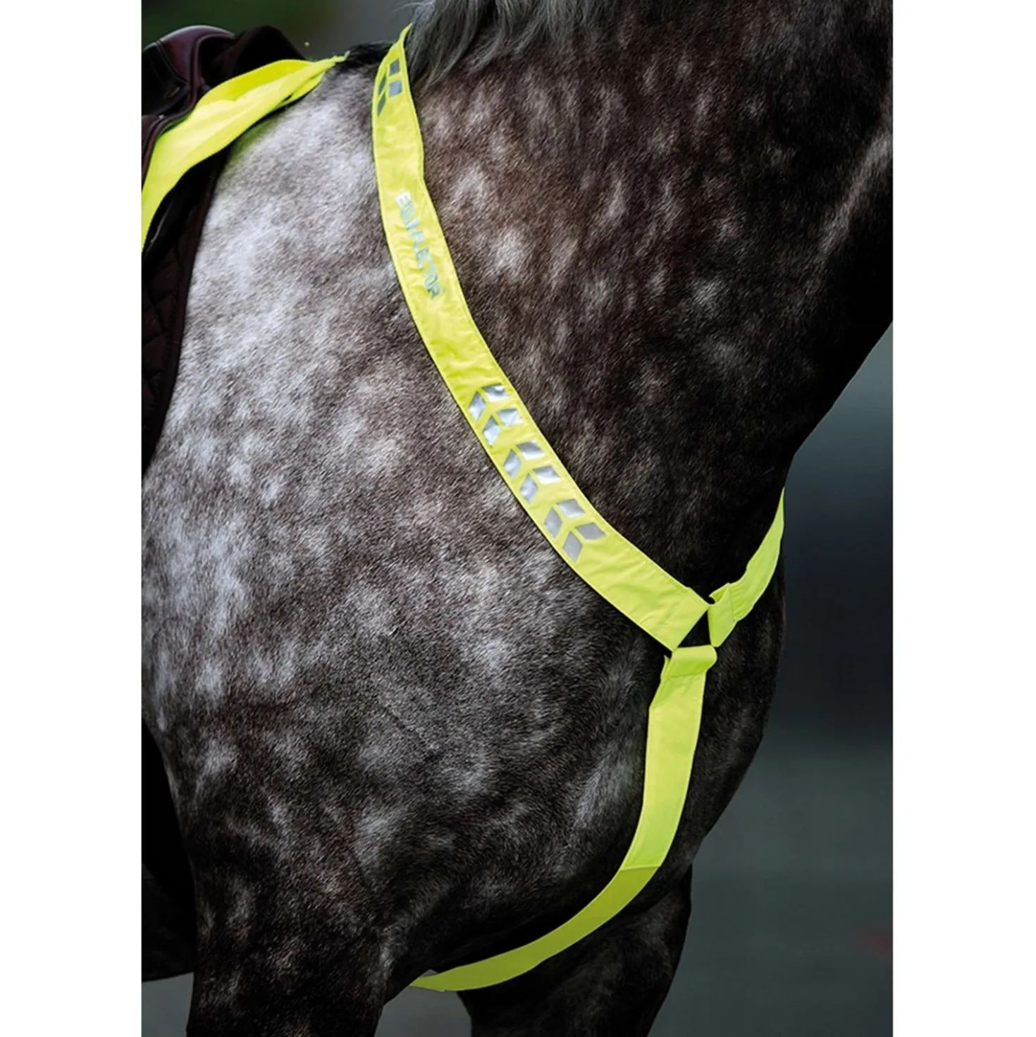 Equi-Flector by Shires Borststuk Reflecterend Fluor Geel