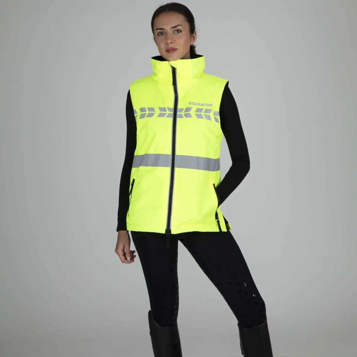 Equi-Flector by Shires Reflectiehesje Geel