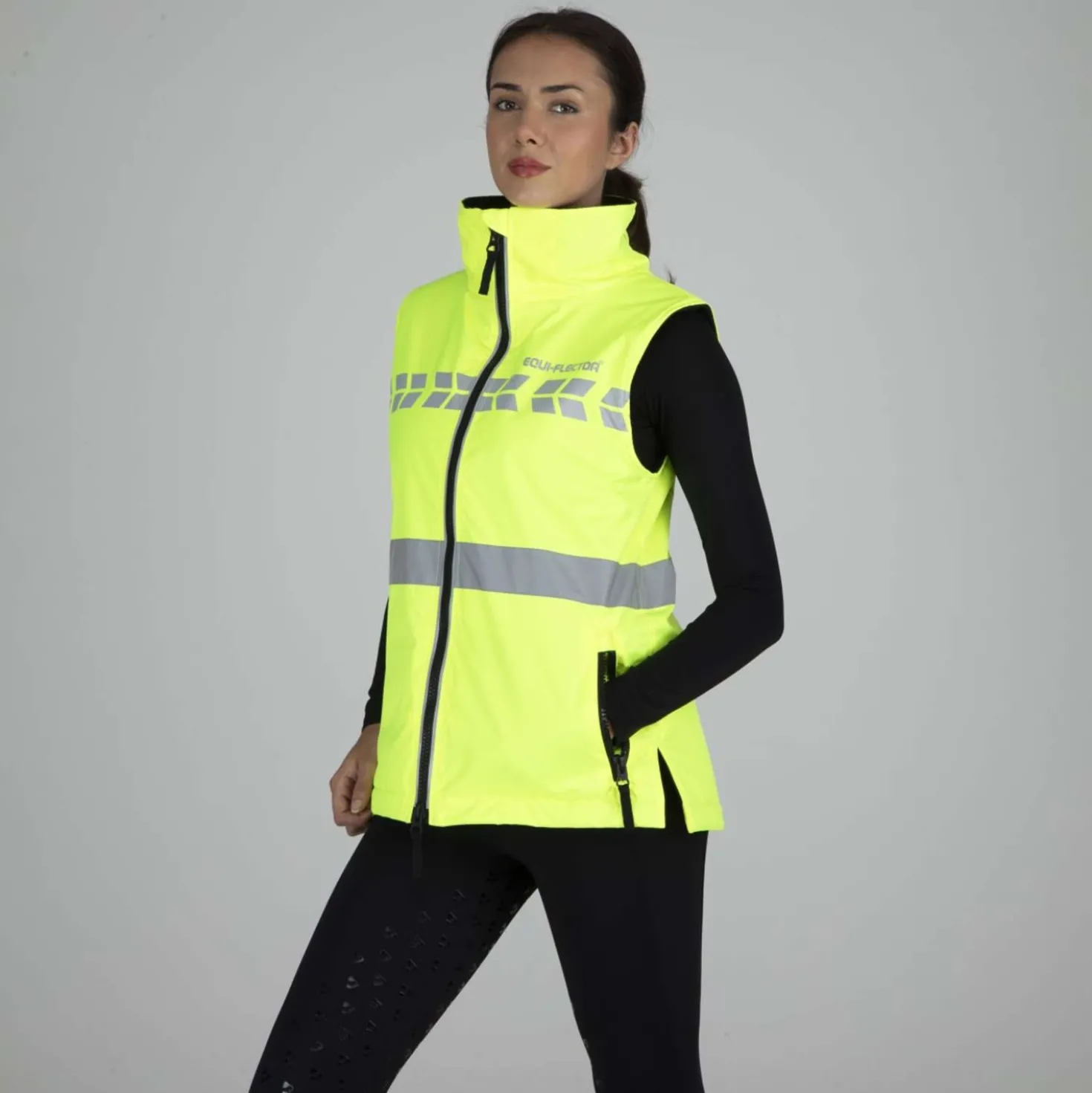 Equi-Flector by Shires Reflectiehesje Geel